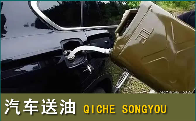 淳化汽车救援送水案例